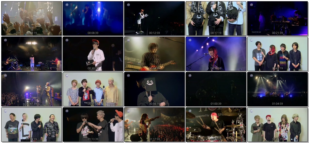 [TV-Variety] uP!!! SPECIAL LIVE HOLIC extra vol.3 DAY3 (2019.05.24)
