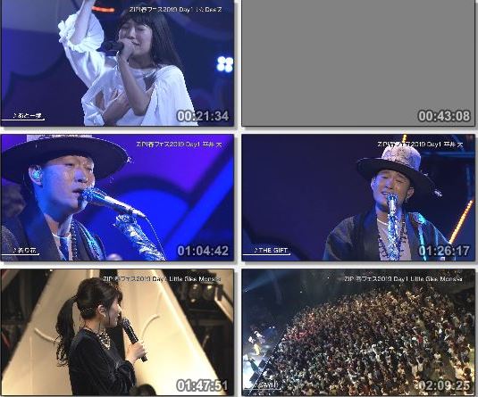 [TV-Variety] ZIP!春フェス2019 DAY1+2 (NTV+ HD 2019.04.28)
