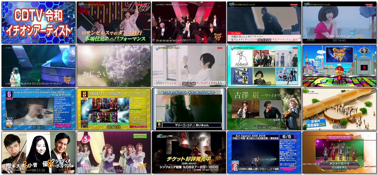 [TV-Variety] CDTV (2019.05.12)
