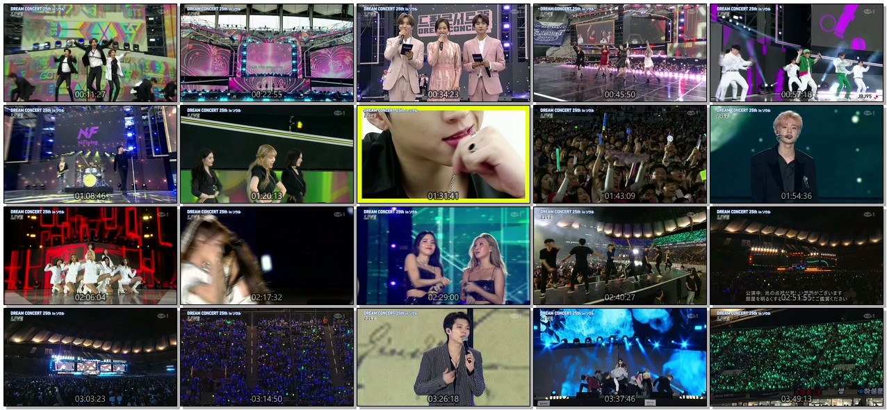 [TV-Variety] DREAM CONCERT 25th in ソウル (2019.05.18)