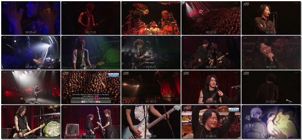 [TV-Variety] LUNA SEA – 生中継！LUNA SEA The 30th Anniversary SLAVE限定GIG (2019.05.29)