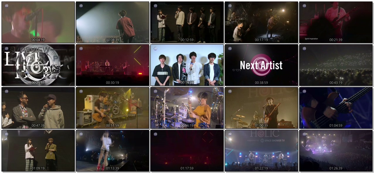 [TV-Variety] uP!!! SPECIAL LIVE HOLIC extra vol.3 DAY2 (2019.05.25)