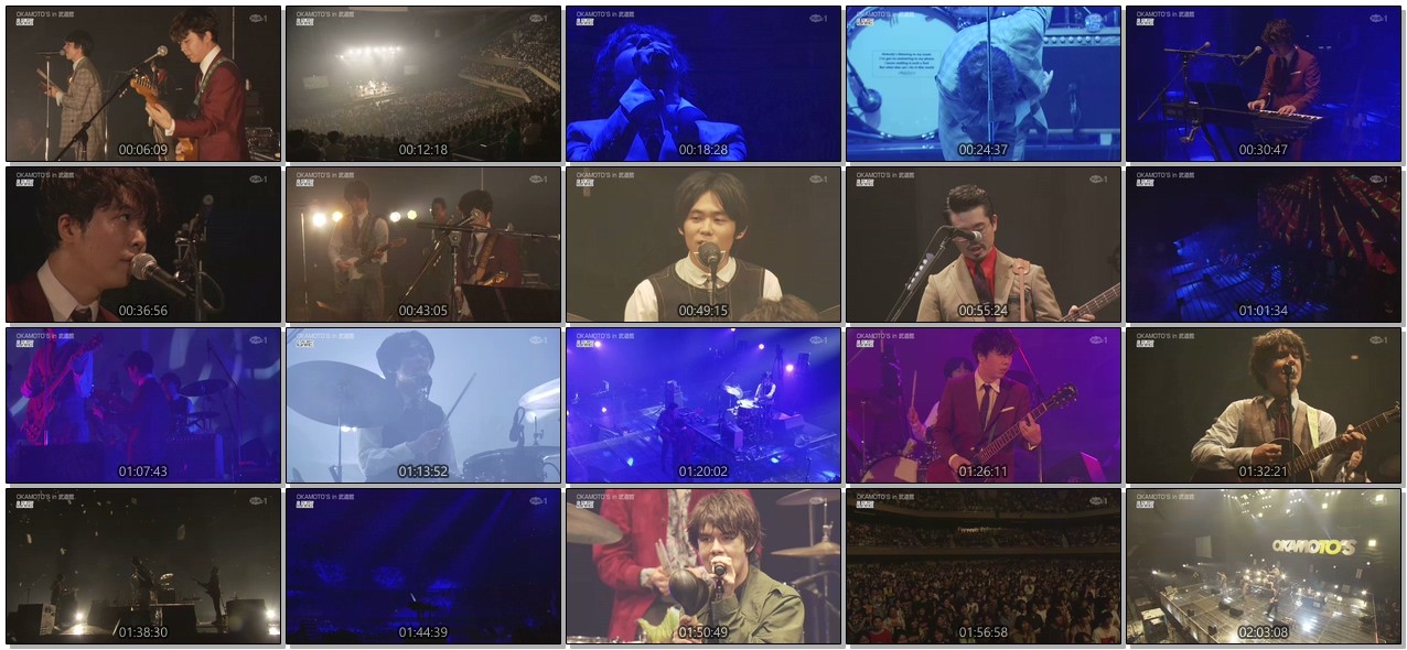 [TV-Variety] OKAMOTO’S 10th ANNIVERSARY LIVE”LAST BOY”in 武道館 (TeleAsa Ch1 2019.06.27)
