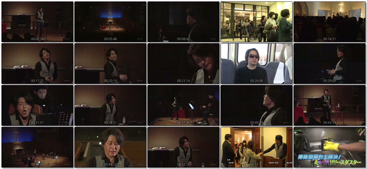 [TV-Variety] 河村隆一 – 密着ドキュメント「河村隆一」ノーマイク教会ツアー ～anastasis～ (2019.06.02)