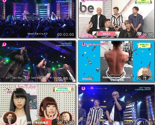 [TV-Variety] Uta-Tube “DOBERMAN INFINITY Part1” (NHKG Nagoya 2019.07.06)