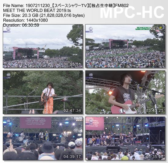 [TV-Variety] FM802 MEET THE WORLD BEAT 2019 (SSTV HD 2019.07.21)