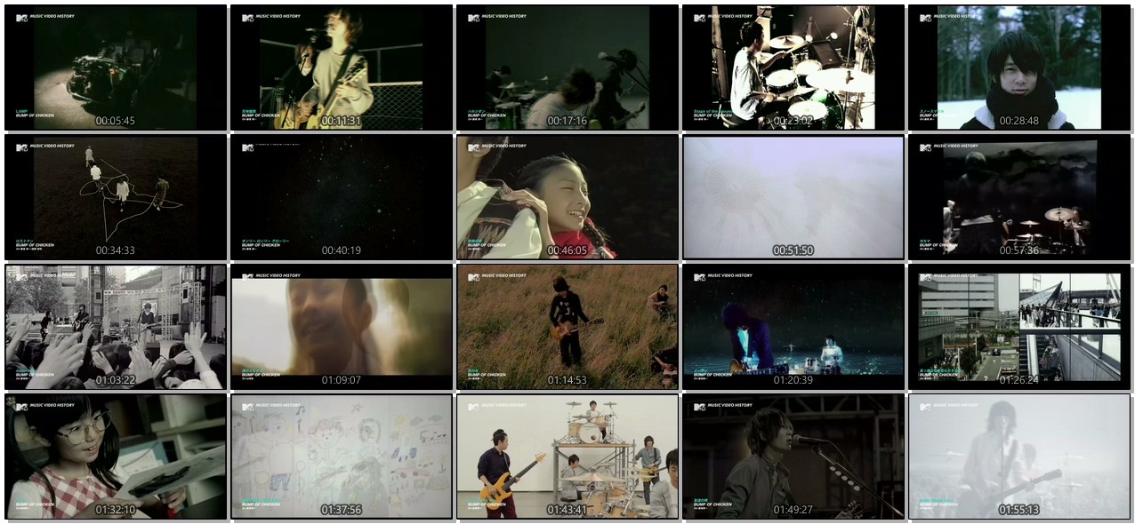 [TV-Variety] BUMP OF CHICKEN – BUMP OF CHICKEN MUSIC VIDEO HISTORY Part1 (2019.07.09)