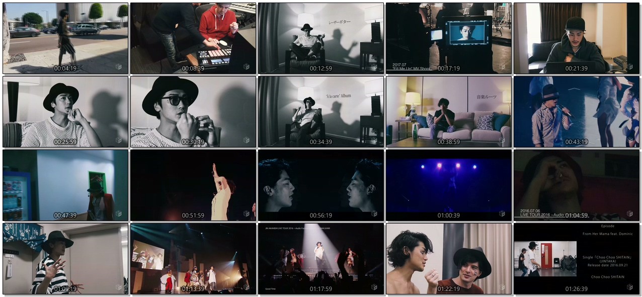 [TV-Variety] 赤西 仁「JIN AKANISHI 5th Anniversary Our Years Film」前編 (2019.07.04)