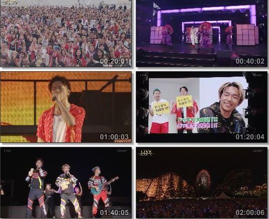 [TV-Variety] ソナーポケット – Sonar Pocket 初野外ワンマン「Welcome to ソナポケスパーランド」 昼公演+夜公演「ベストヒットパレード　炎のお祭り」(WOWOW Live 2019.07.20)
