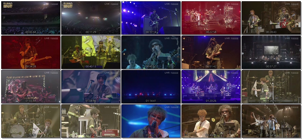 [TV-Variety] ユニコーン – 生中継！ ユニコーン 100周年ツアー”百が如く”日本武道館 (2019.07.04)