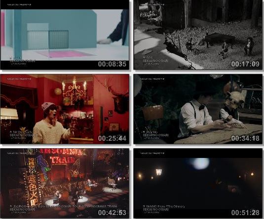 [TV-Variety] SEKAI NO OWARI MV特集 (M-ON! HD 2019.08.06)