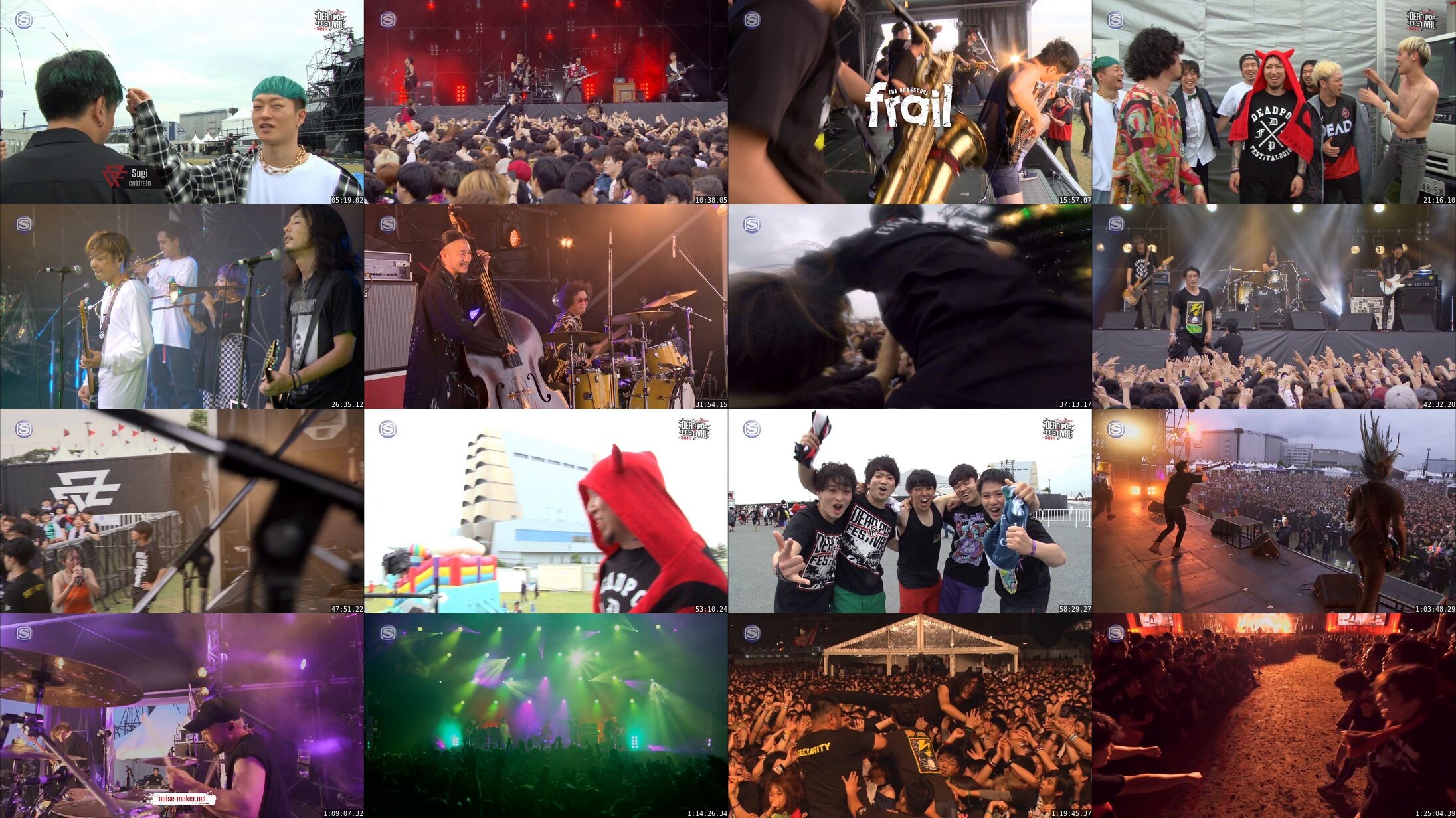 [TV-Variety] DEAD POP FESTiVAL 2019 DAY2 (2019.08.17)