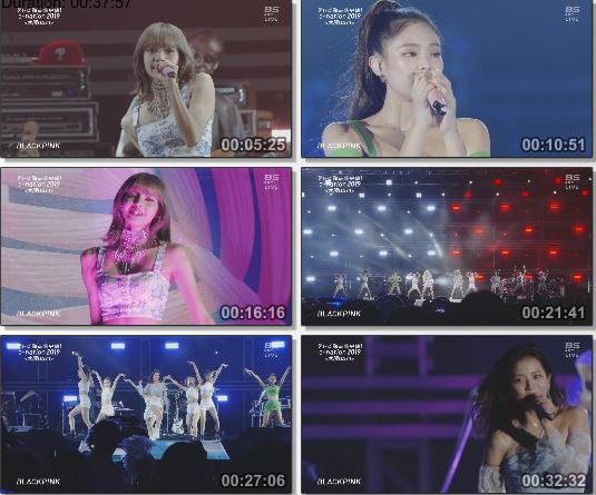 [TV-Variety] BLACKPINK – Live Broadcast! a-nation 2019 Osaka DAY1 (BS-Sky PerfecTV! 2019.08.17)