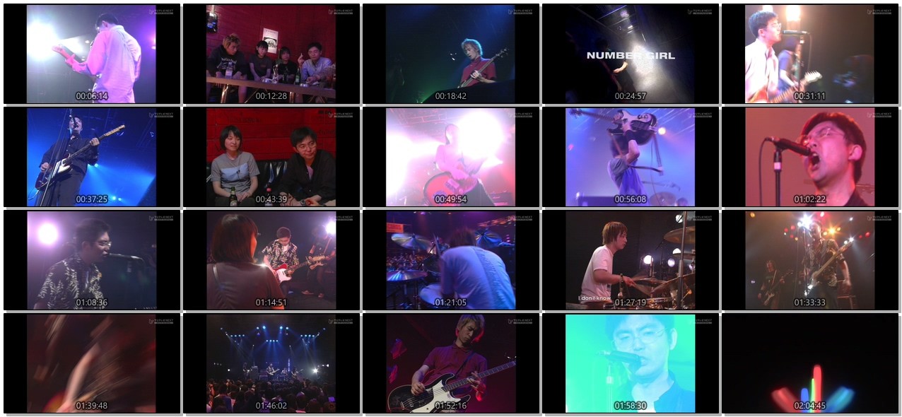 [TV-Variety] ナンバーガール – NUMBER GIRL復活記念！ Live at Factoryノーカット放送 1999～2002)