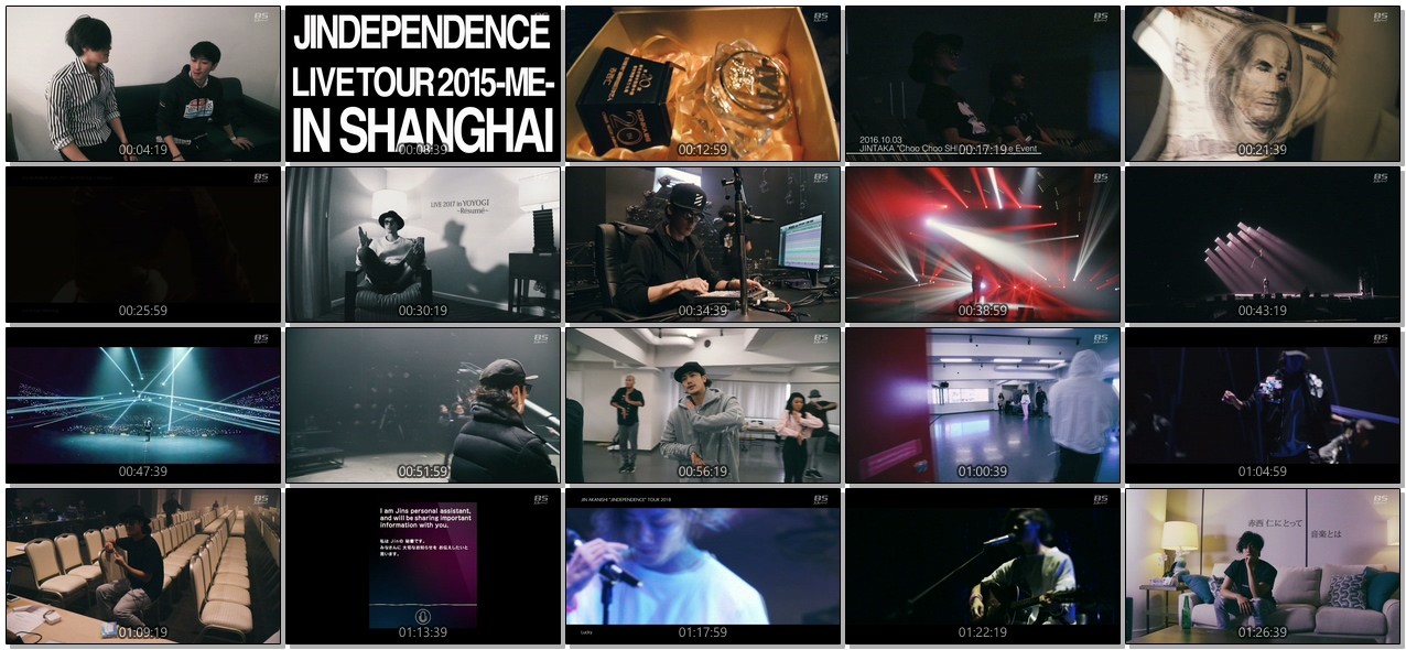 [TV-Variety] 赤西 仁「JIN AKANISHI 5th Anniversary Our Years Film」後編 (2019.08.03)