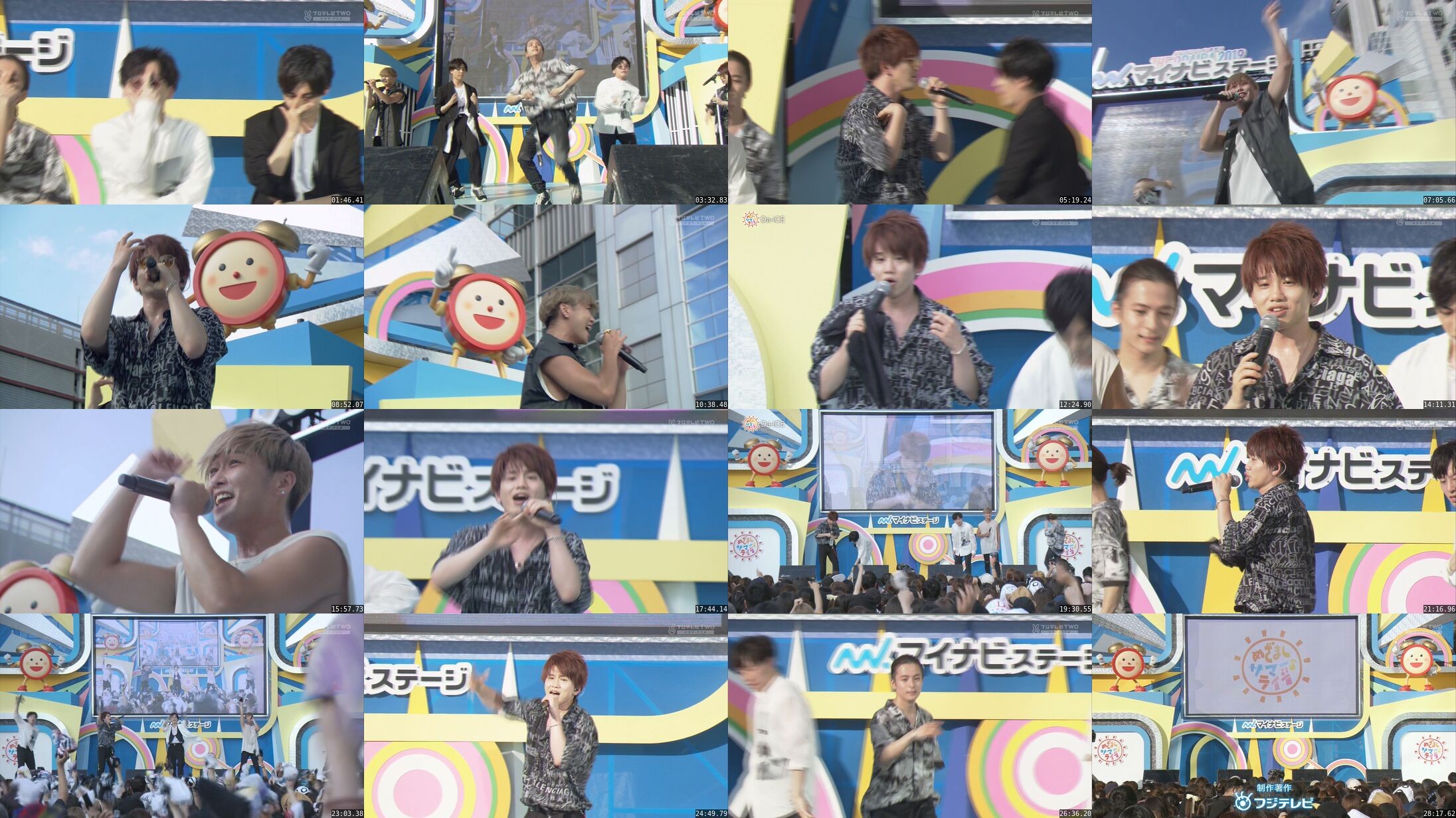 [TV-Variety] Da-iCE – めざましサマーライブ2019　#1「Da-iCE」 (2019.09.01)