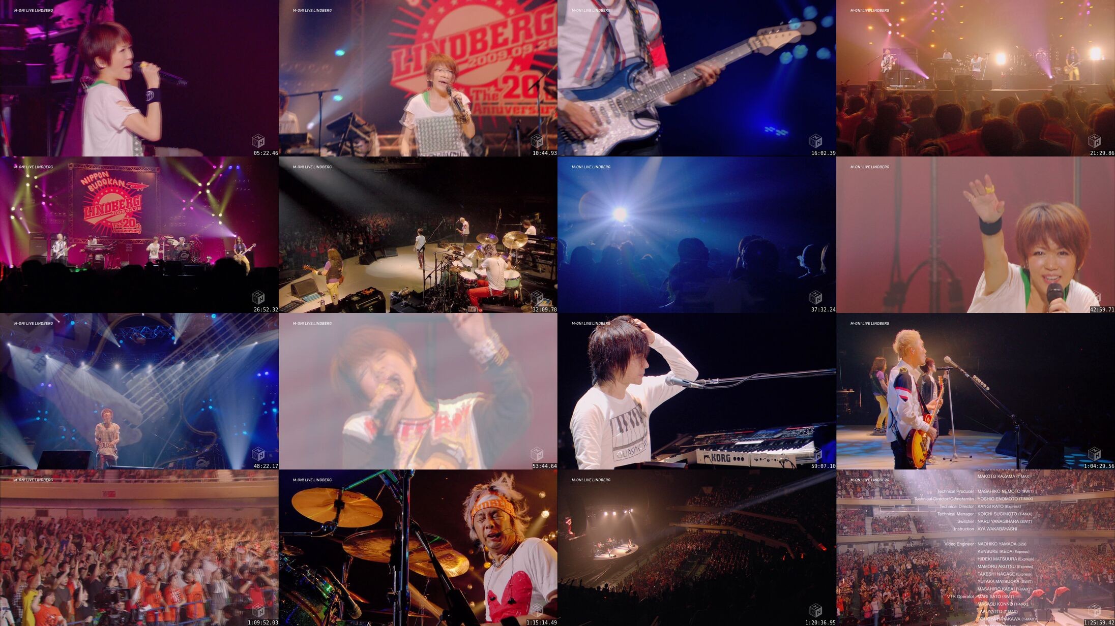 [TV-Variety] LINDBERG – M-ON! LIVE LINDBERG 20th Anniversary LIVE “SPECIAL” (2019.09.28)