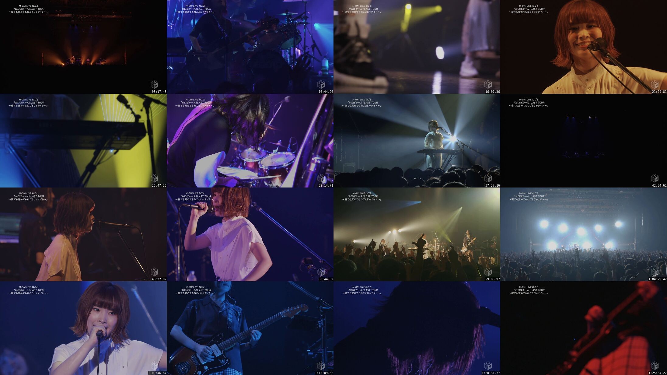 [TV-Variety] ねごと – M-ON! LIVE ねごと 「お口ぽかーん！LAST TOUR ～寝ても覚めてもねごとじゃナイト～」 (2019.09.29)