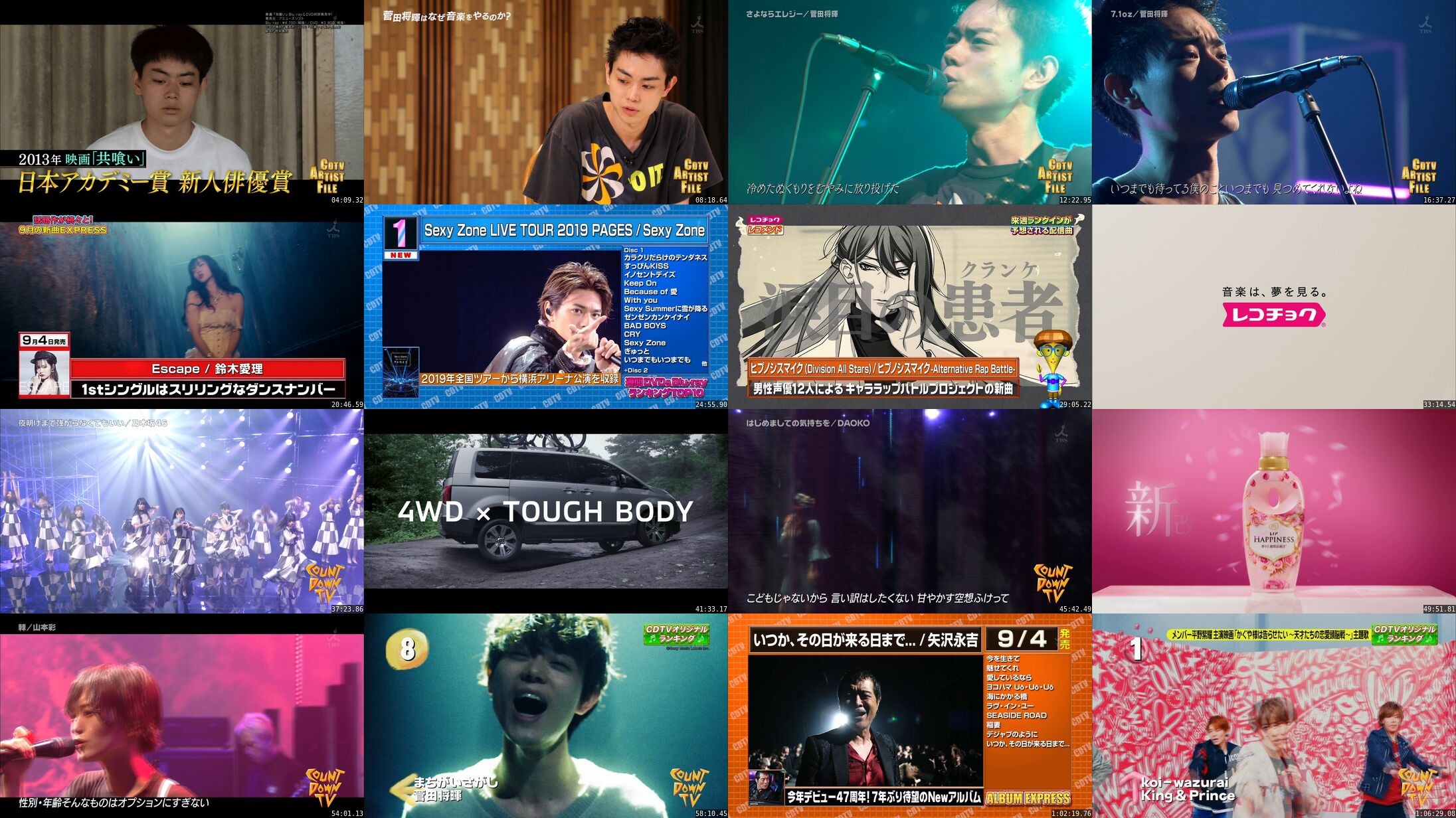 [TV-Variety] CDTV (2019.09.08)