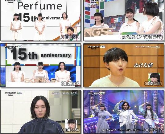 [TV-Variety] SONGS「Perfume 祝15周年！生放送」 (2019.09.21)