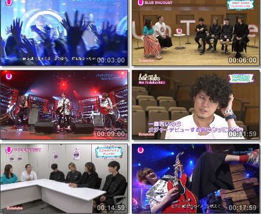 [TV-Variety] Uta-Tube “BLUE ENCOUNT Part2” (NHKG Shizuoka 2019.09.21)