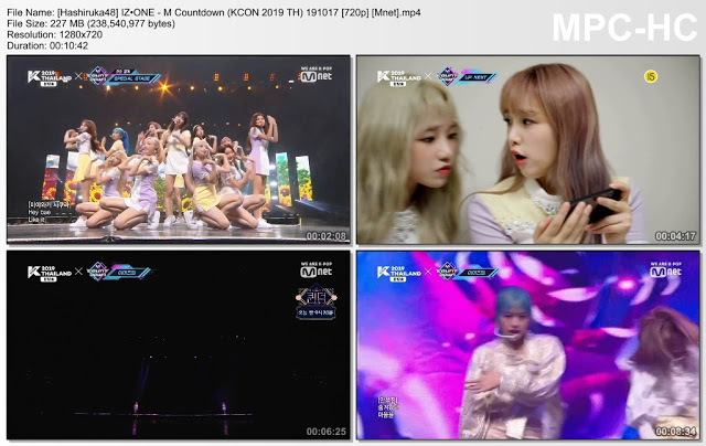 IZ*ONE – M Countdown (KCON 2019 TH) 191017 (Mnet)