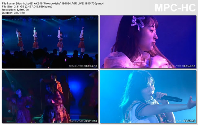 AKB48 ‘Mokugekisha’ 191024 A6R LIVE 1815