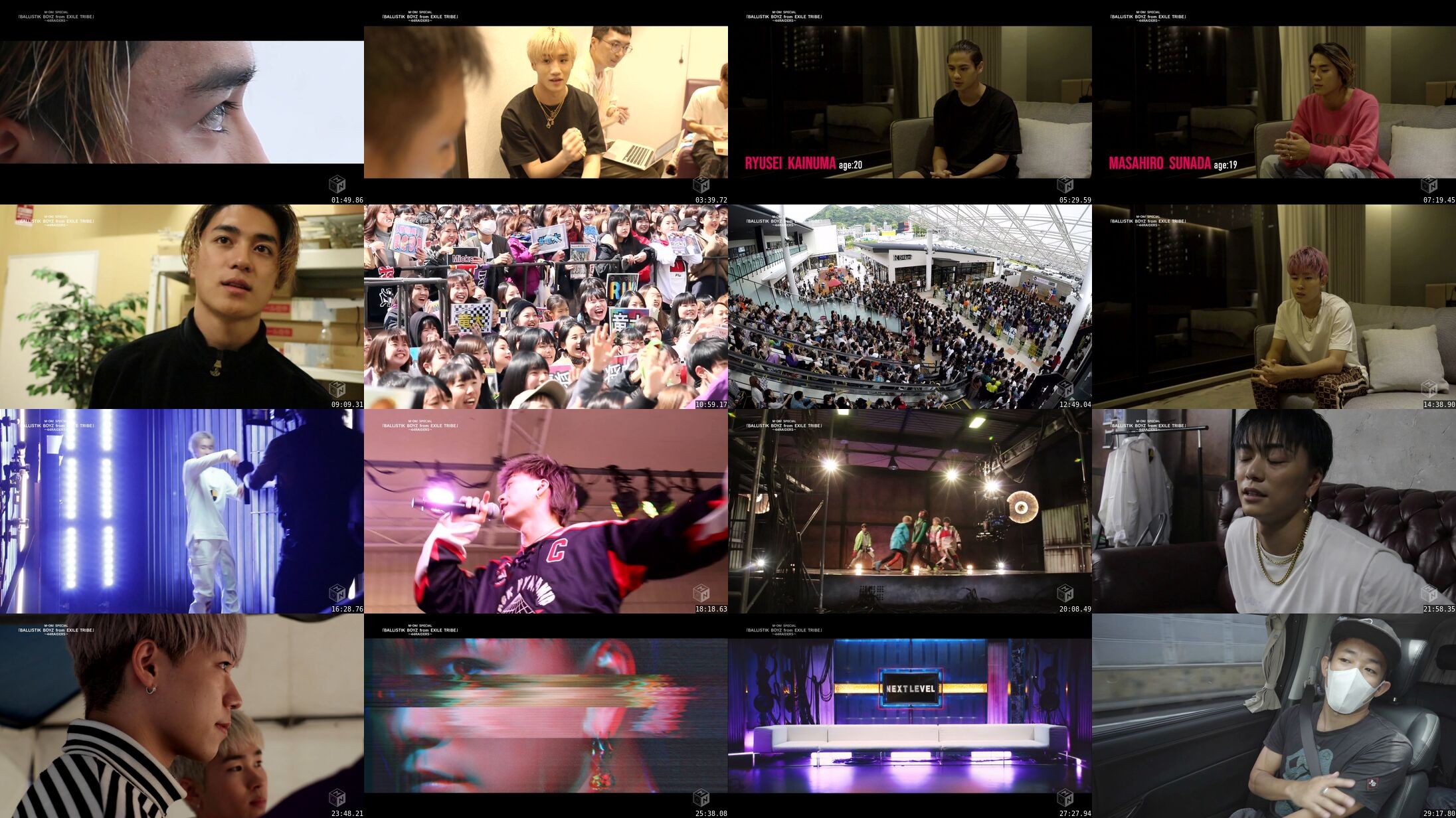 [TV-Variety] M-ON! SPECIAL 「BALLISTIK BOYZ from EXILE TRIBE」 ～44RAIDERS in Malaysia and Taiwan ＃1～ (2019.10.27)