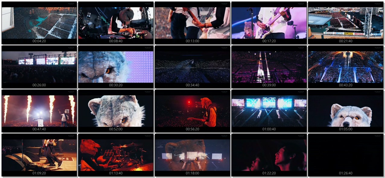 [TV-Variety] MAN WITH A MISSION presents Chasing the Horizon Tour 2018 FINAL at 阪神甲子園球場 (2019.01.19)