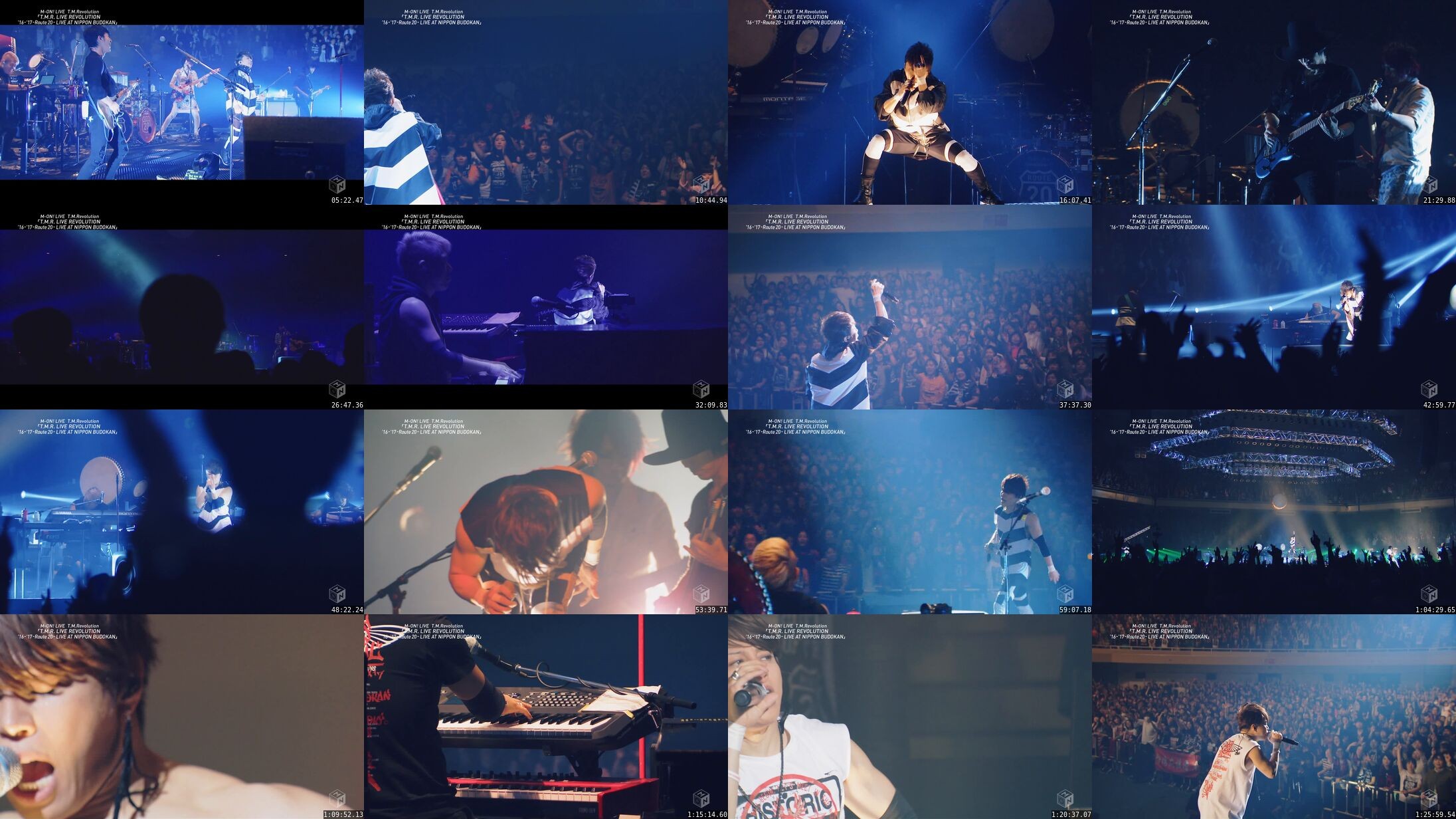 [TV-Variety] T.M.Revolution – M-ON! LIVE T.M.Revolution 「T.M.R. LIVE REVOLUTION ’16-’17 -Route 20- LIVE AT NIPPON BUDOKAN」 (2019.10.04)