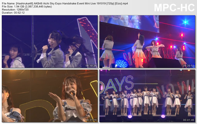 AKB48 Aichi Sky Expo Handshake Event Mini Live 191019 (Eizo)