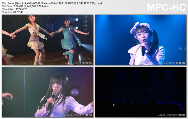 AKB48 ‘Pajama Drive’ 191116 KKS10 LIVE 1700