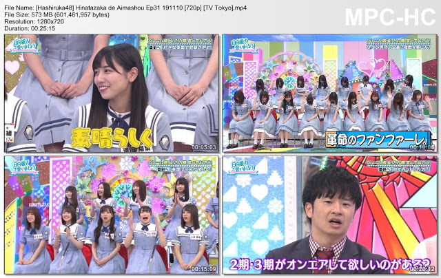Hinatazaka de Aimashou Ep31 191110 (TV Tokyo)