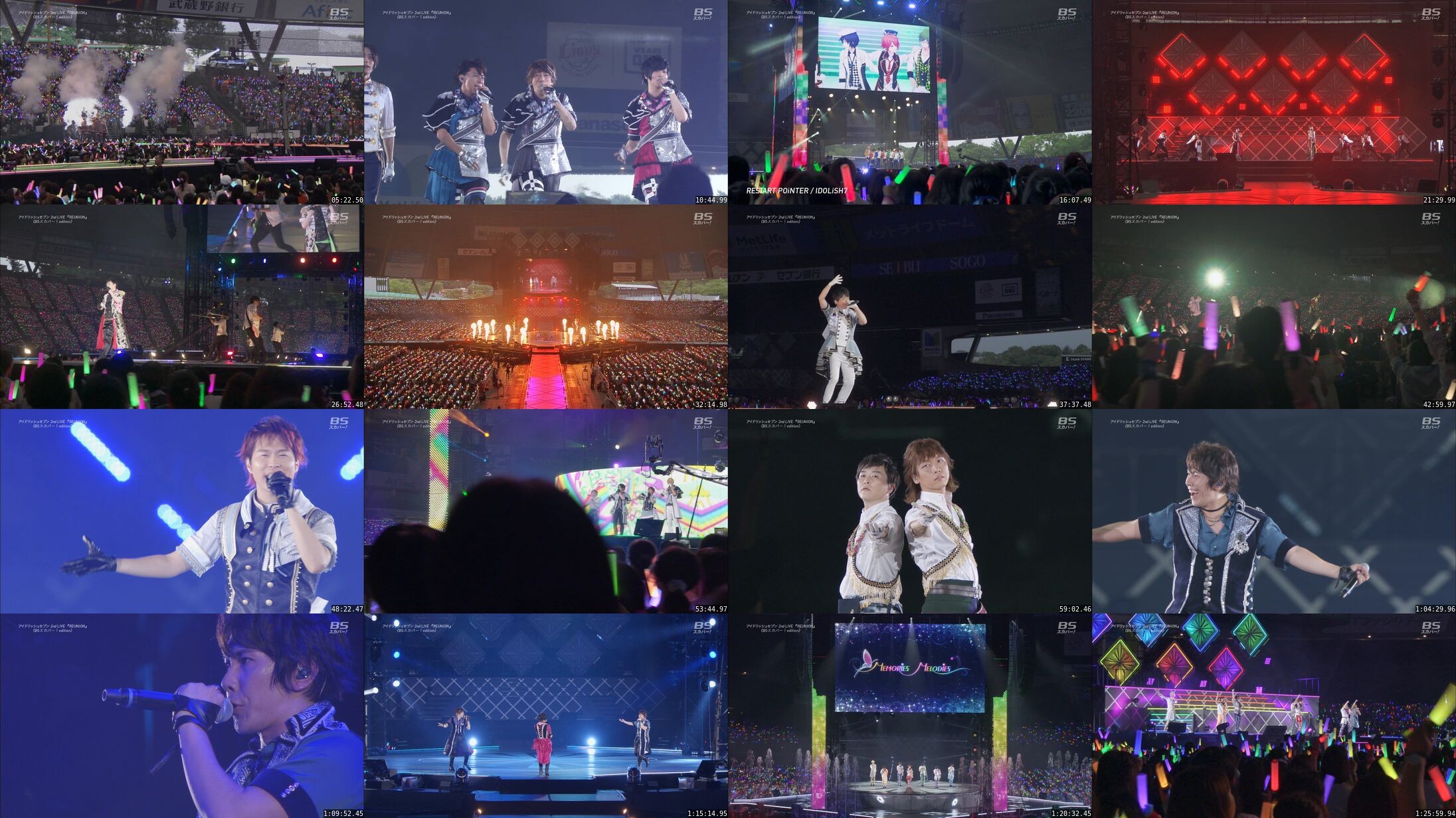 [TV-Variety] IDOLiSH7 – アイドリッシュセブン 2nd LIVE 「REUNION」 ＜BSスカパー！ edition＞ (2019.11.17)