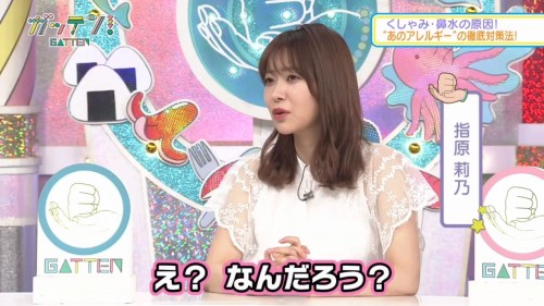 [TV-Variety] 191113 ガッテン！ (元HKT48 指原莉乃)