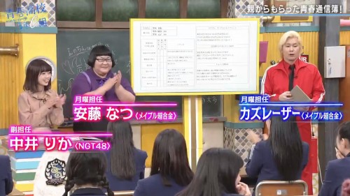 [TV-Variety] 191118 青春高校3年C組 (NGT48 中井りか)