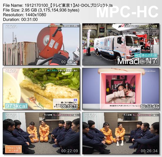 [TV-Variety] ＡＩ・ＤＯＬプロジェクト – 2019.12.16