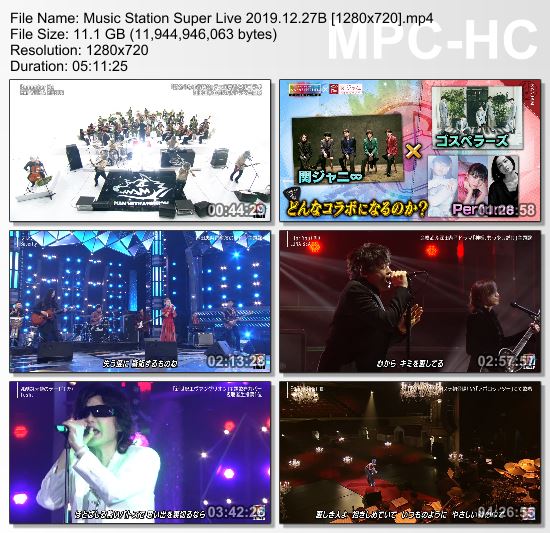 [TV-Variety] MUSIC STATION – 2019.12.27 – Part2