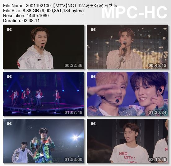 [TV-Variety] 엔씨티 127 – NCT 127 1st Tour ‘NEO CITY: JAPAN – The Origin’ (MTV HD 2020.01.19)