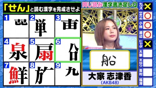 [TV-Variety] 200122 くりぃむクイズ ミラクル9 (AKB48 大家志津香)