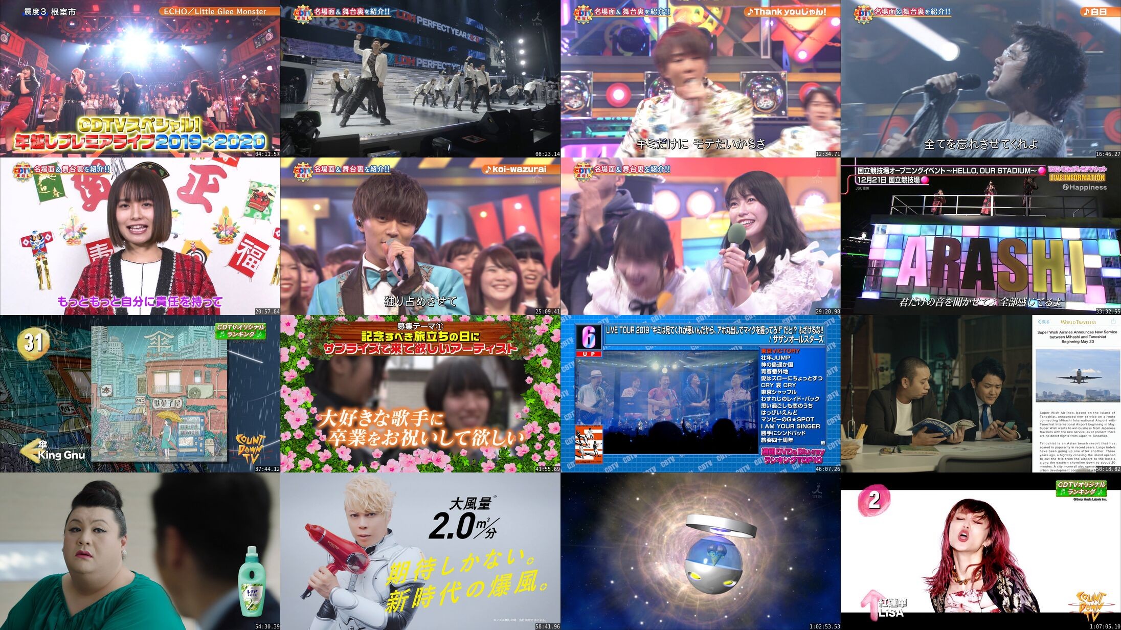 [TV-Variety] CDTV (2020.01.12)