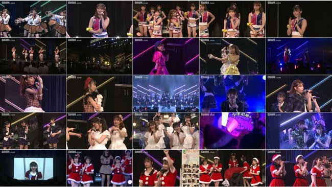 [TV-Variety] 191225 HKT48 チームTII「手をつなぎながら」公演 クリスマス公演 DMM HD