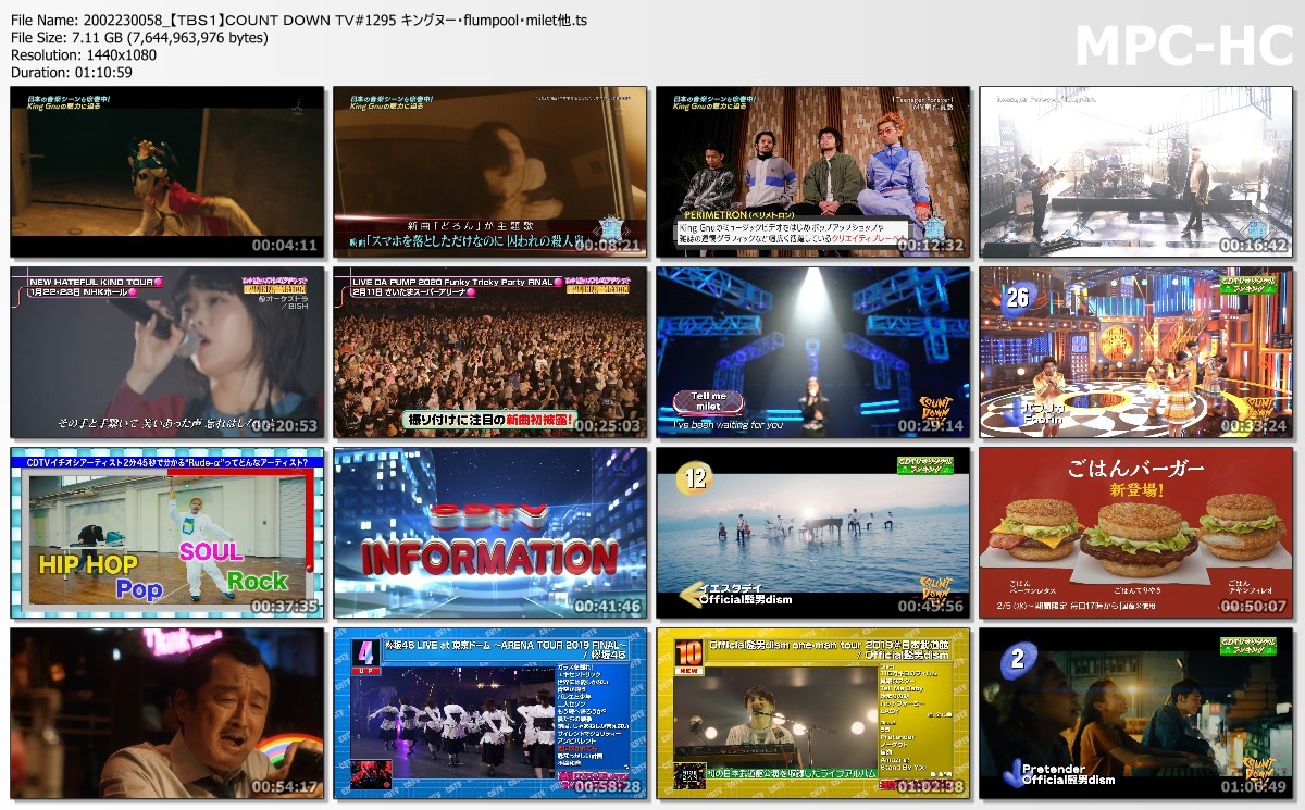 [TV-Variety] CDTV (2020.02.22)