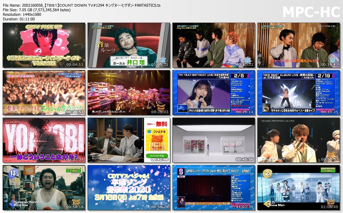 [TV-Variety] CDTV (2020.02.15)