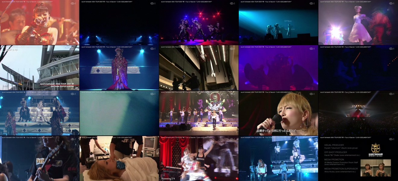 [TV-Variety] 浜崎あゆみ – ayumi hamasaki ASIA TOUR 2007 A ~Tour of Secret~ LIVE+DOCUMENTARY (2020.04.09)