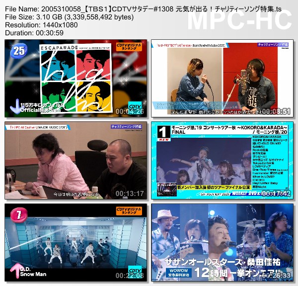 [TV-Variety] CDTVサタデー – 2020.05.30