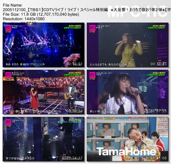 [TV-Variety] CDTVライブ！ライブ！ スペシャル特別編　★大反響！おうちで歌おう第２弾★ – 2020.05.11
