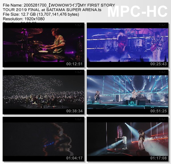 [TV-Variety] MY FIRST STORY TOUR 2019 FINAL at SAITAMA SUPER ARENA (WOWOW Live 2020.05.28)