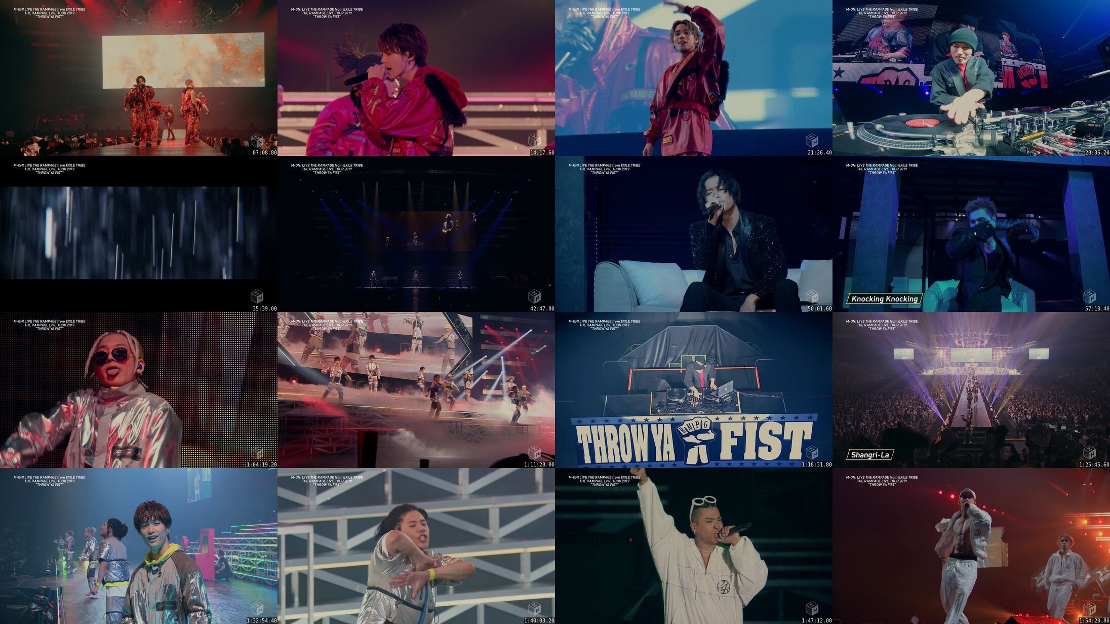 [TV-Variety] THE RAMPAGE from EXILE TRIBE 「THE RAMPAGE LIVE TOUR 2019 “THROW YA FIST”」 (2020.05.17)