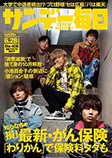 [雑誌] サンデー毎日 2020年06月28日号